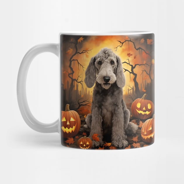 Bedlington Terrier Halloween by NatashaCuteShop